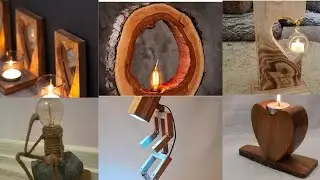 Wood Wall art LEd Iights ideas and Home Decor