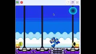 Pequeño motor de juego inspirado en Megaman X aun en proceso hecho en Scratch
