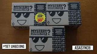 #197 Unboxing: Mystery Gamers Pack Cenega V6 + Mystery Merch Pack - Łowca Okazji #15 | Asasyn08
