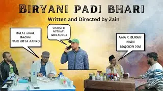BIRYANI PADI BHARI  (Sirf Mazak Hai) #funny #comedy #zain , #moradabad 