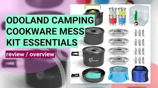 Odoland 29pcs Camping Cookware Mess Kit Review: The Ultimate Outdoor Cooking Set?