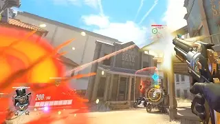 행복워치] 풍크리 즐겜모드, 파라빼라! Overwatch 17.2.7