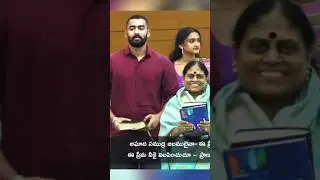YS Raja reddy Ys vijayamma and priya warm welcoming everyone in church #jesus #yssharmila #fyp #yt