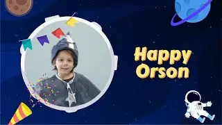 Free Birthday Greeting Slideshow Video Template (Customizable) - FlexClip