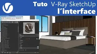 Introduction &agrave; l'interface de V-Ray pour SketchUp