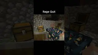 World's Fastest Rage Quit in Minecraft #minecraft #minecraftclipes #minecraftshorts #shorts #gaming