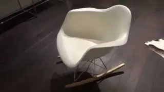 Vitra Design RAR (Rocking Armchair Rod Base) Schaukelsessel