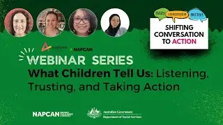 What Children Tell Us  Listening, Trusting, and Taking Action - In Partnership with Anglicare.