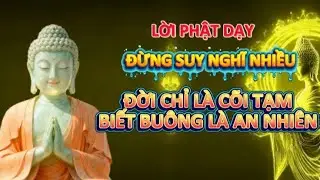 Đừng Suy Nghĩ Quá Nhiều – Đời Chỉ Là Cõi Tạm, Biết Buông Là An Nhiên