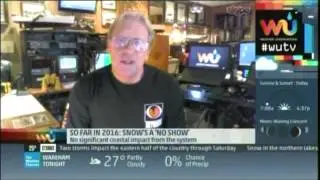 MLBaron Appears Live on The Weather Channel Jan 14 2016