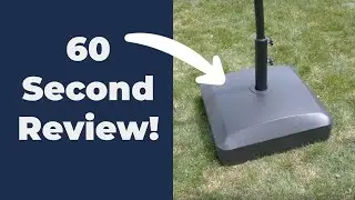 Yup, It Works | Best Choice Products Umbrella Stand!