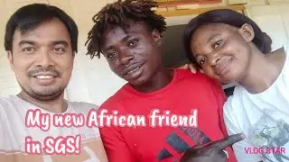 My new African friend in SGS!