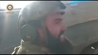 Chechen troops recover several armored cars left by Russian troops