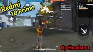 Redmi 10 Prime Free Fire Gameplay Test | 4GB Ram 64GB Storage | Helio G88 Gaming Review