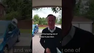 Дэвид Кэмерон замечен в агитационной кампании на дверном звонке Ring | Всеобщие выборы