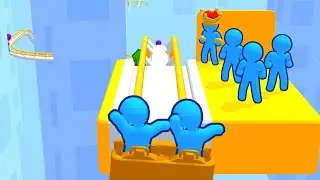 Runner Coaster - All Levels Gameplay