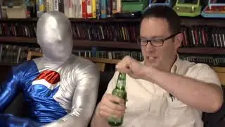 Pepsiman gives AVGN Rolling Rock