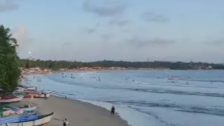 #GOA #drone shots of #palolembeach 