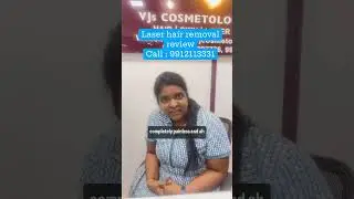Patient Review: Laser Hair Removal Results at VJS Clinic  || Cosmetic Surgery in Vizag