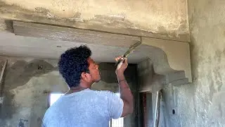 Plastering Kitchen Arch_New Creative Design Cement Arch Perfect Plastering with Cement|Arch Design