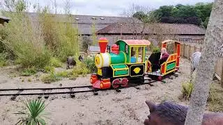 Linc driving the Savanna Express at Lightwater Valley - part (1)