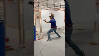 Indoor USPSA match at Amchar, GA #shootingrange #practicalshooting