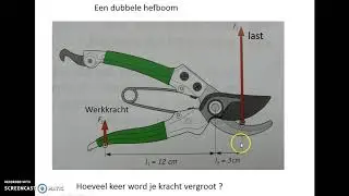 Krachten in werktuigen