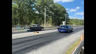 Buddies racing at Paradise Raceway, Calhoun, Georgia ￼
