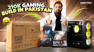 210K Gaming PC Build Pakistan | Ryzen 5 5600X Gaming PC + RX 6600 XT Full Setup