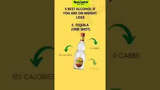 Weekend Special⭐ 5 best alcohol if you are on weight loss #party #alcohol #weightloss