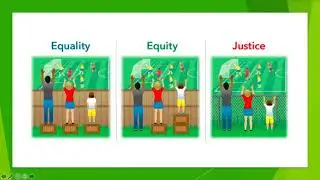 Ms. Hinkson's Explanation of Equity, Equality and Justice...