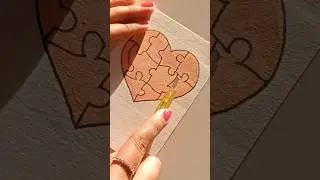 puzzle for your valentine 😍❤️ #valentinesday #puzzle #aestheticdiy #giftideas #shorts #couple