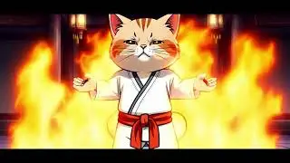 The Legend Of Karate Kitty - New Meme Coin Tron -
