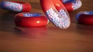Dropping Torus Pills - UE4 Path Tracer Render