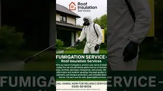 Fumigation Spray Service &ndash; Pest Control for Homes, Gardens & Offices | Roof Insulation Services