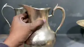 Brass Cooking Pot , Brass Water Jug Unique Design & Brass Spittoon - NOW ON SALE 🏷 |