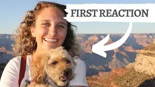 First time seeing the GRAND CANYON + Mather Point vlog