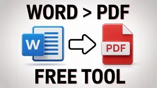 How to Convert Word to PDF Online (Free & Secure Tool) | Word to PDF Converter