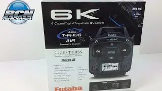 Futaba T6K 2.4ghz Air Radio - Unboxing