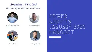 PowerAddicts Hangout January 2020
