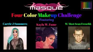 Four Color Makeup Challenge - Club Masque