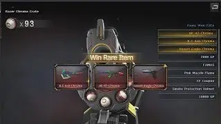 CrossFire NA: Winning all Razer Chroma weapons + Showcase! 7 WINS