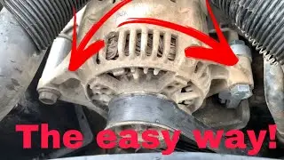 Перемещение генератора Jeep XJ — очень просто
