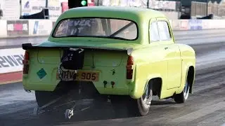 Ford 100e runs 9.15 at 150 mph