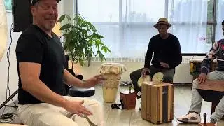 Masterclass de percussion afro-péruvienne avec Kullak
