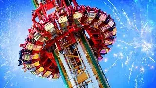 EXTREME Fair Thrill Rides, Tasty Carnival Food & Fireworks at 2018 Weert Kermis [NL]