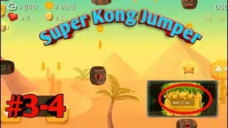 Super Kong Jumper Gameplay Level 3-4 | Game Android, ios