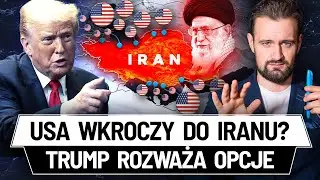 USA wyśle WOJSKO do IRANU? - Teheran BLISKI UPADKU