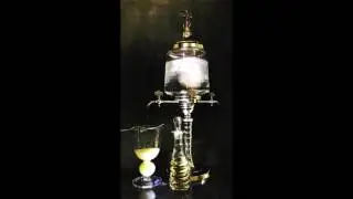Traditional absinthe pour