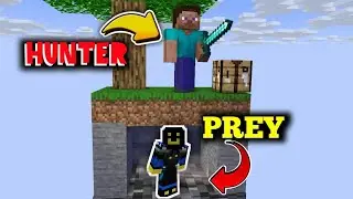 MINECRAFT But It Is HIDE OR GET HUNT 🔪😵
